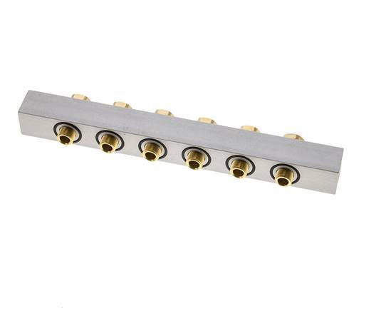Manifold 6-Station 3/2 5/2 5/3way Airtec M05/P05
