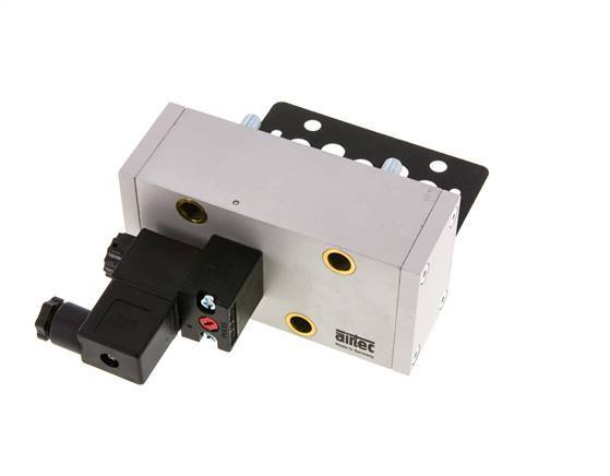 5/2 ISO 5599-3 Solenoid Valve 115V AC 2-10bar/28-140psi Airtec