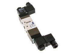 5/3 G1/4'' (G1/8'') Center Closed Solenoid Valve 24V DC 2-10bar/28-140psi YPC