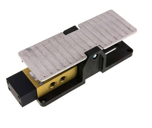 5/3 G1/4'' Exhaust Center Foot Pedal Valve 2.5-10bar/35.0-140psi
