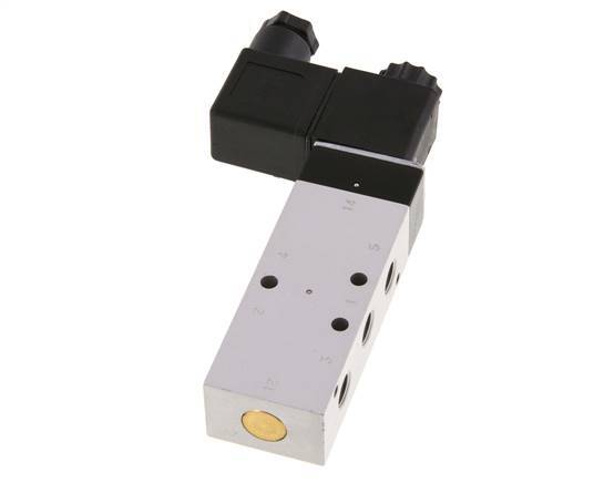 5/2 G1/8'' Solenoid Valve 115V AC 3-10bar/42-140psi Airtec