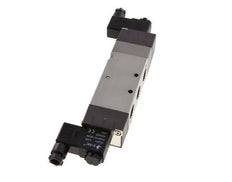 5/3 G1/2'' Exhaust Center Solenoid Valve 12V DC 1.5-8bar/21.0-112psi E.MC