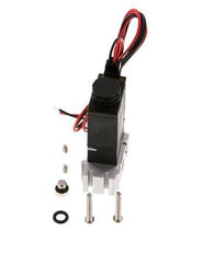 3/2 M5 NC Solenoid Valve 24V DC 0-8bar/0-112psi 2-pin Plug YPC
