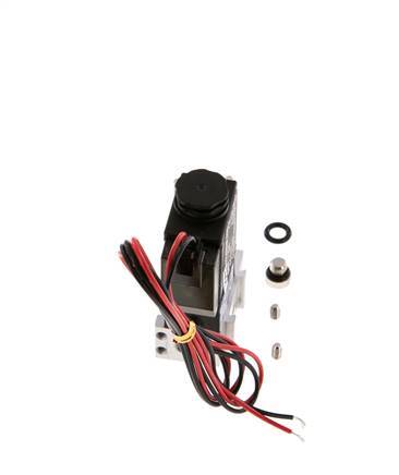 3/2 M5 NC Solenoid Valve 24V DC 0-8bar/0-112psi 2-pin Plug YPC
