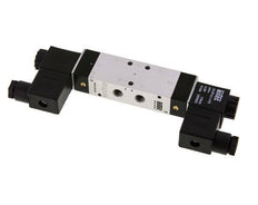 5/3 G1/8'' Center Closed Solenoid Valve 12V DC 3-10bar/42-140psi Airtec