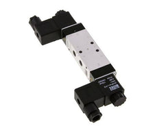 5/3 G1/8'' Center Closed Solenoid Valve 12V DC 3-10bar/42-140psi Airtec