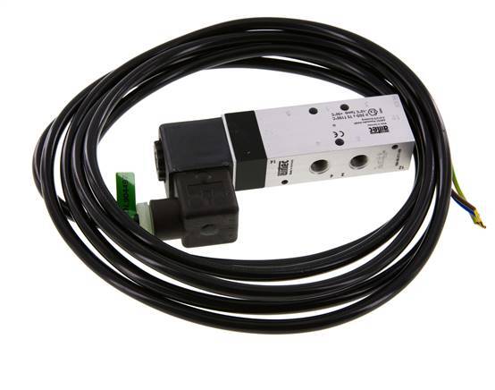 5/2 G1/8'' Solenoid Valve 230V AC ATEX 3-10bar/42-140psi Airtec