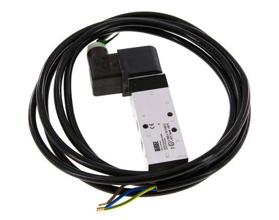 5/2 G1/8'' Solenoid Valve 230V AC ATEX 3-10bar/42-140psi Airtec