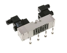 5/3 ISO 5599-1 Pressure Center Solenoid Valve 24V DC 2-10bar/28-140psi YPC