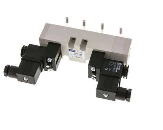 5/3 ISO 5599-1 Pressure Center Solenoid Valve 24V DC 2-10bar/28-140psi YPC