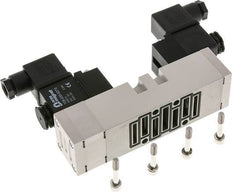 5/3 ISO 5599-1 Pressure Center Solenoid Valve 230V AC 2-10bar/28-140psi YPC