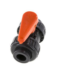 PVC 2-way Ball Valve True Union 16 mm Socket EPDM