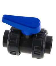 PVC 2-way Ball Valve True Union 25 mm Socket EPDM