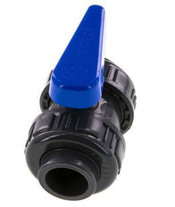 PVC 2-way Ball Valve True Union 25 mm Socket EPDM