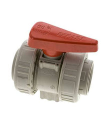 PP-H 2-way Ball Valve True Union Rp 1 1/2'' EPDM