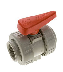 PP-H 2-way Ball Valve True Union Rp 1 1/2'' FKM