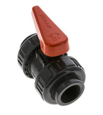 PVC 2-way Ball Valve True Union Rp 1'' EPDM