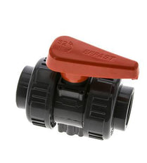 PVC 2-way Ball Valve True Union Rp 1'' EPDM