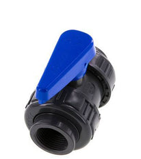 PVC 2-way Ball Valve True Union Rp 1'' EPDM