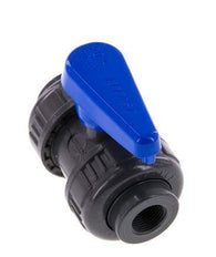 PVC 2-way Ball Valve True Union Rp 3/8'' EPDM