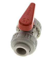 PP-H 2-way Ball Valve True Union 20 mm EPDM