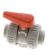 PP-H 2-way Ball Valve True Union 25 mm EPDM