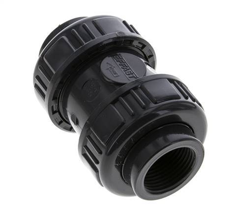PVC Check Valve Rp 1'' 0.012-16bar (0.17-232psi)