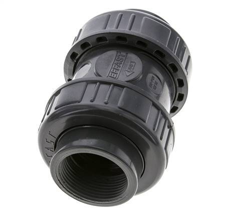PVC Check Valve Rp 1 1/4'' 0.012-16bar (0.17-232psi)