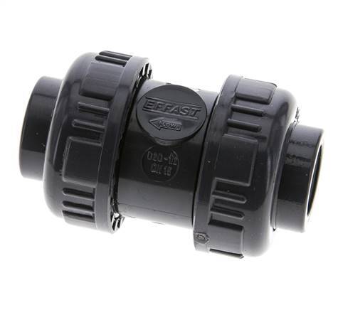 PVC Check Valve Rp 1/2'' 0.012-16bar (0.17-232psi)