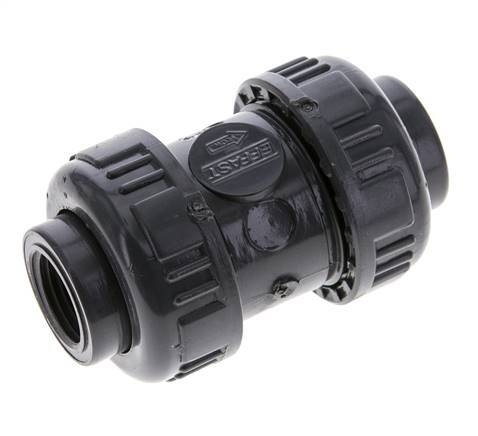 PVC Check Valve Rp 1/2'' 0.012-16bar (0.17-232psi)