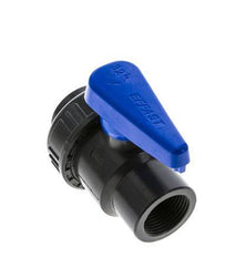 PVC 2-way Ball Valve Single Union Rp 1'' EPDM