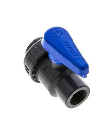 PVC 2-way Ball Valve Single Union Rp 1/2'' EPDM