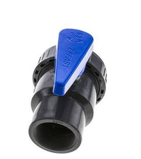 PVC 2-way Ball Valve Single Union Rp 2'' EPDM