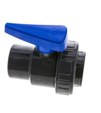 PVC 2-way Ball Valve Single Union Rp 2'' EPDM