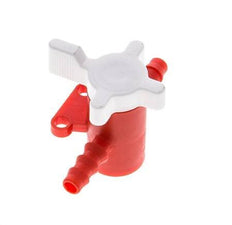 PE 2-way Ball Valve 1/4'' (6 mm) Hose Barbs