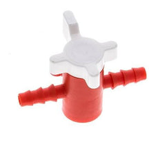 PE 2-way Ball Valve 1/4'' (6 mm) Hose Barbs