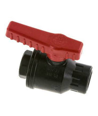 PP 2-way Ball Valve G 1/2'' PTFE/FKM