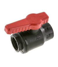 PP 2-way Ball Valve G 1'' PTFE/FKM