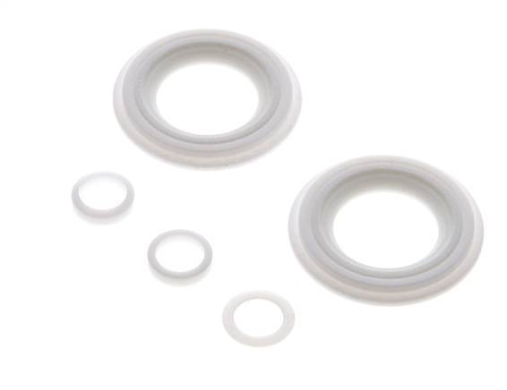 Repair Set for DN20 Stainless Steel 3-Piece Flanged Ball Valve