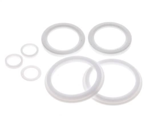Repair Set for DN25 Stainless Steel 3-Piece Flanged Ball Valve