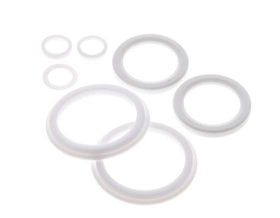 Repair Set for DN25 Stainless Steel 3-Piece Flanged Ball Valve