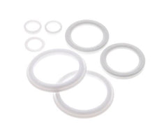 Repair Set for DN25 Stainless Steel 3-Piece Flanged Ball Valve