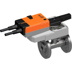 Belimo Ball Valve DN25 Flange Kvs26 24VAC/DC 90s BACnet/Modbus 5Nm IP40 R6025R-B2/VLR24A-LP1