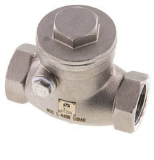 G 3/4'' Stainless Steel Swing Check Valve 16 bar (232 psi) Metal Seal
