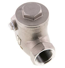 G 3/4'' Stainless Steel Swing Check Valve 16 bar (232 psi) Metal Seal