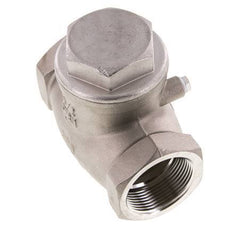 G 3'' Stainless Steel Swing Check Valve 16 bar (232 psi) Metal Seal