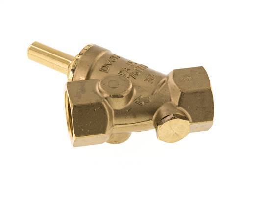 Rp 3/4'' Brass Y Check Valve 16 bar (232 psi) NBR