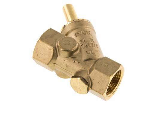Rp 3/4'' Brass Y Check Valve 16 bar (232 psi) NBR