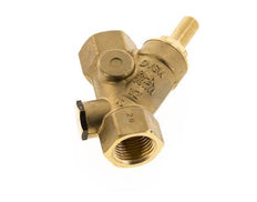 Rp 1/2'' Brass Y Check Valve 16 bar (232 psi) FKM