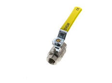 Rp 1/2 inch 2-Way Oxygen Brass Ball Valve PN 50